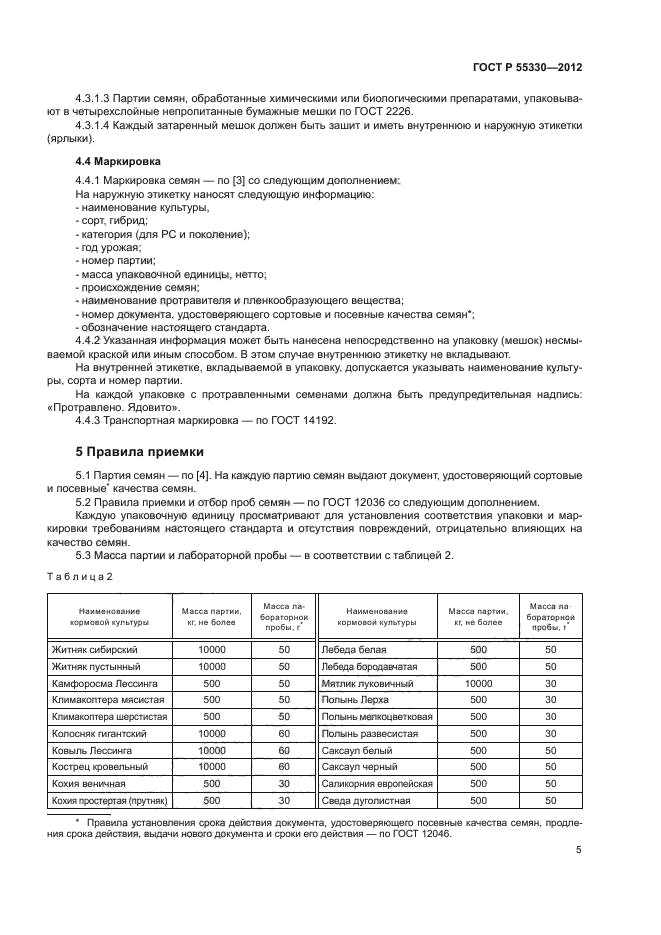 ГОСТ Р 55330-2012