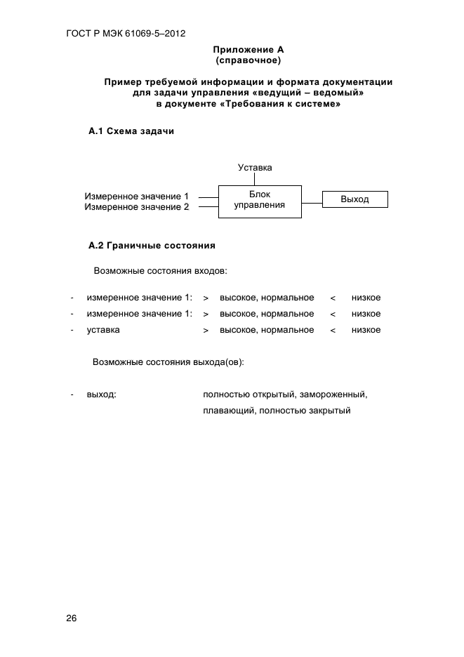 ГОСТ Р МЭК 61069-5-2012