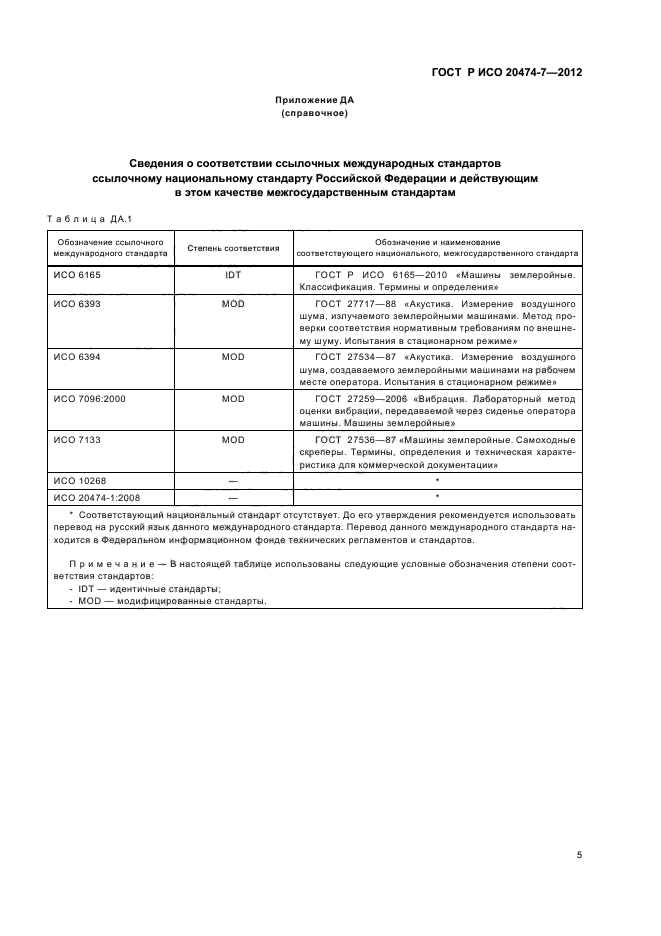 ГОСТ Р ИСО 20474-7-2012