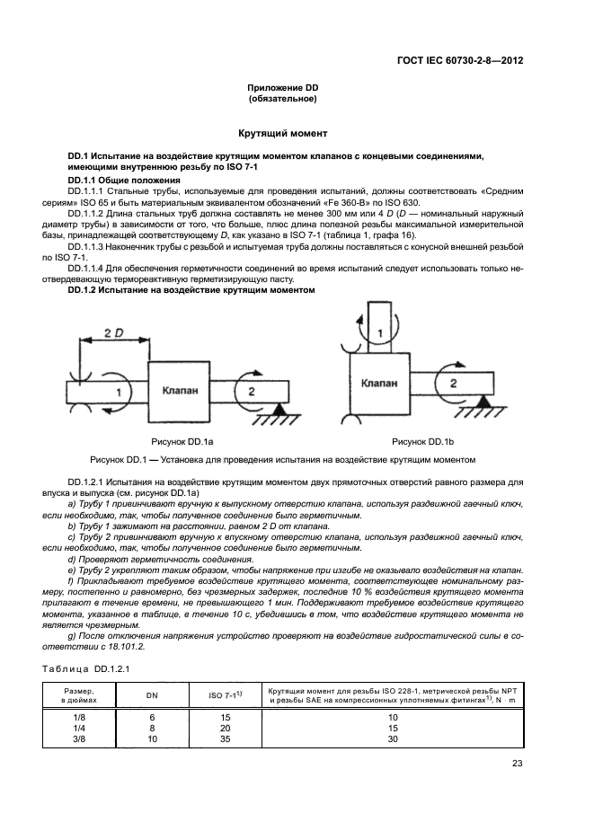 ГОСТ IEC 60730-2-8-2012