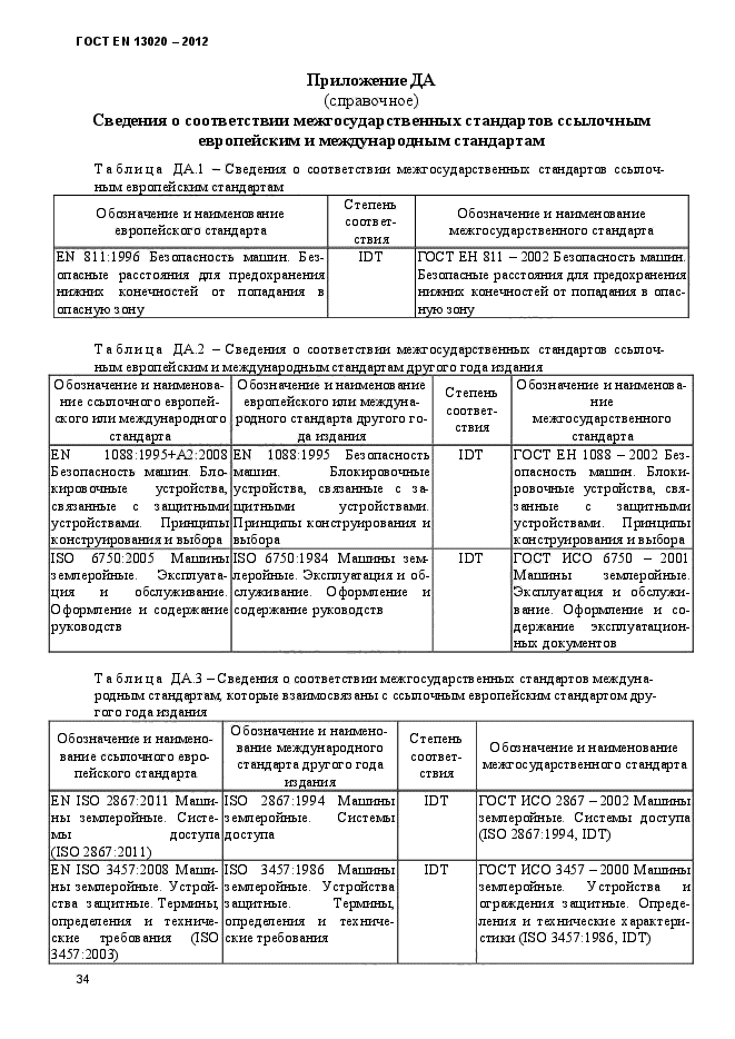 ГОСТ EN 13020-2012