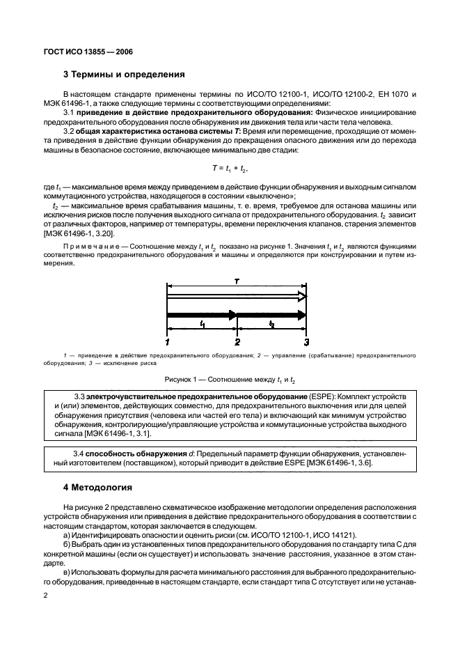 ГОСТ ИСО 13855-2006