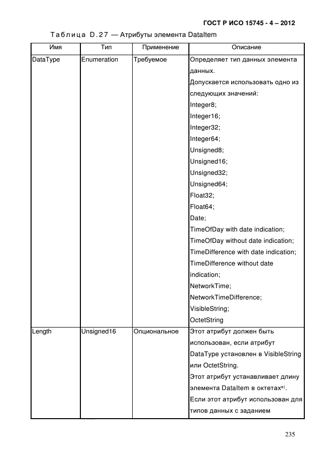 ГОСТ Р ИСО 15745-4-2012