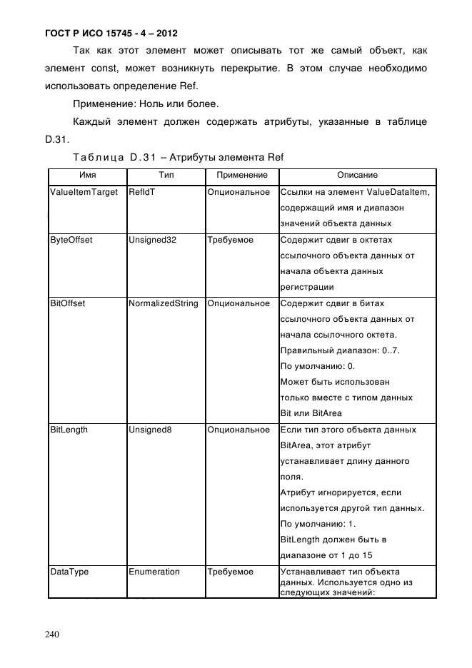 ГОСТ Р ИСО 15745-4-2012