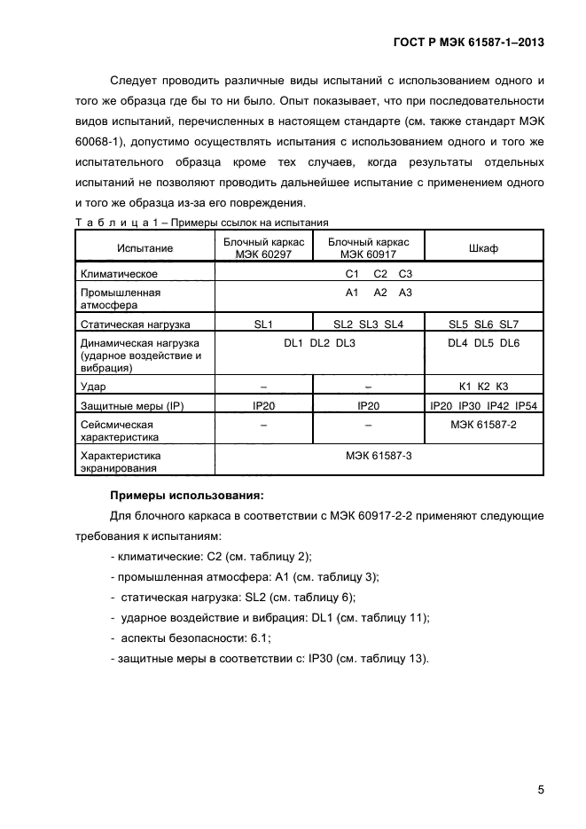 ГОСТ Р МЭК 61587-1-2013
