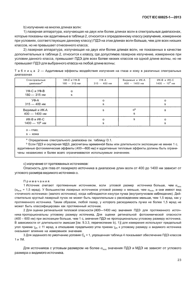 ГОСТ IEC 60825-1-2013