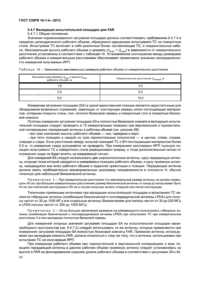 ГОСТ CISPR 16-1-4-2013