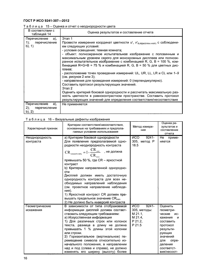 ГОСТ Р ИСО 9241-307-2012