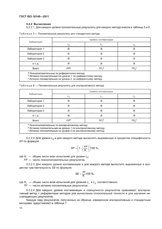 ГОСТ ISO 16140-2011