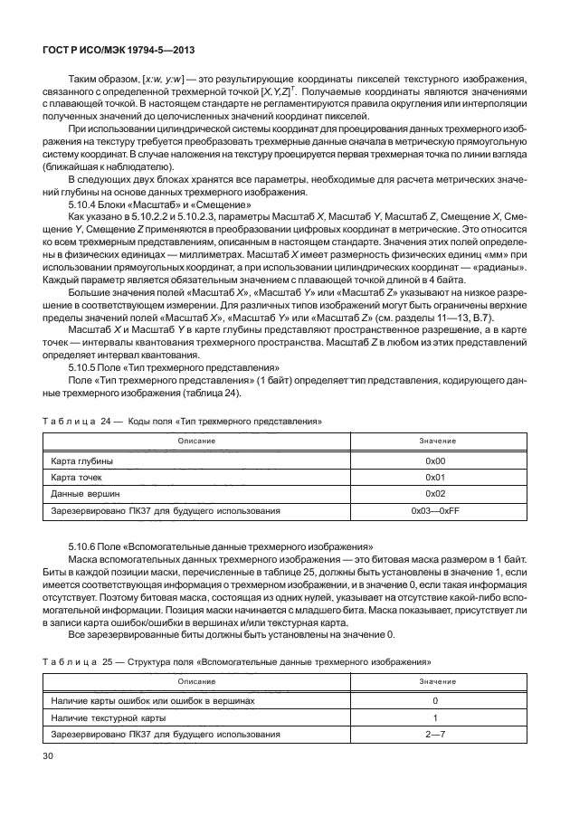 ГОСТ Р ИСО/МЭК 19794-5-2013