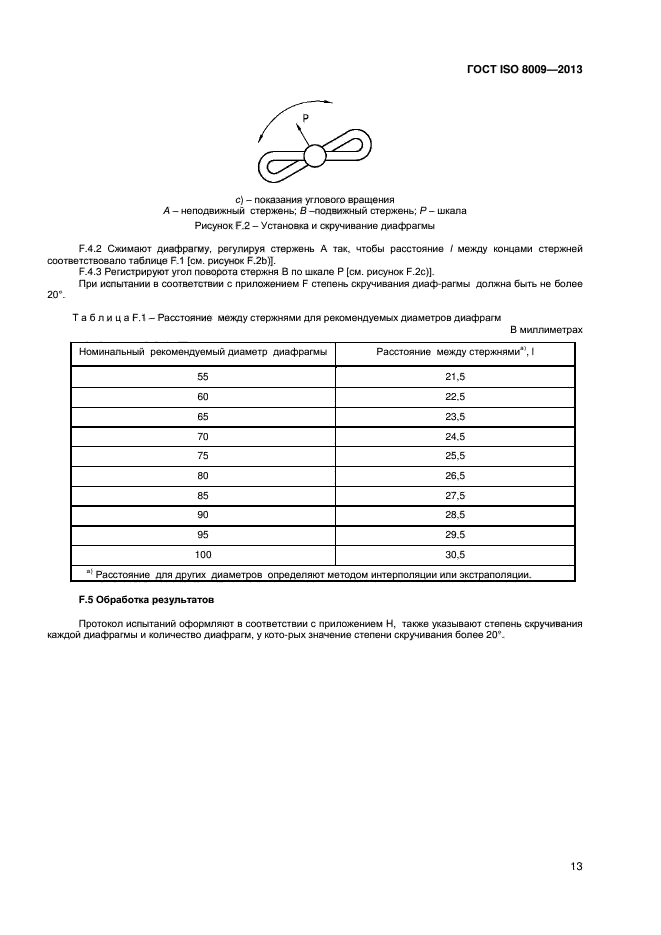 ГОСТ ISO 8009-2013