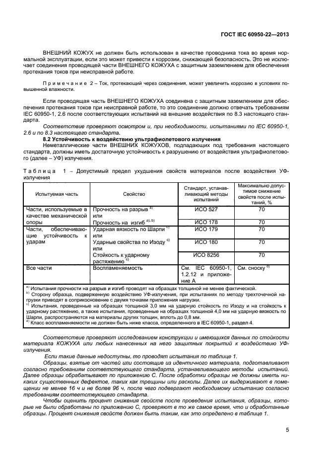 ГОСТ IEC 60950-22-2013