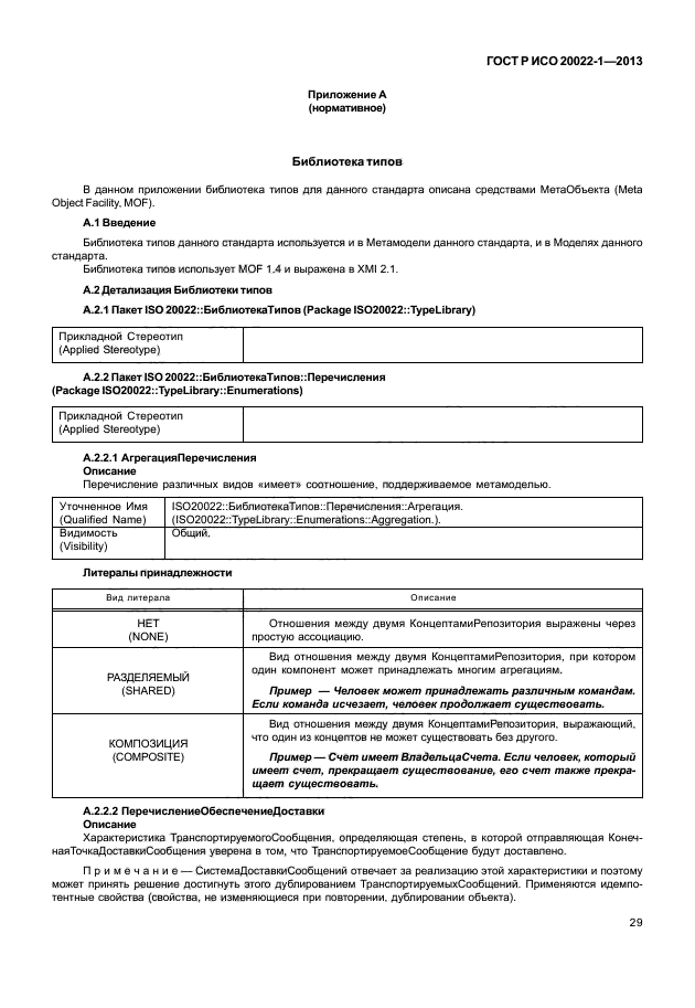 ГОСТ Р ИСО 20022-1-2013