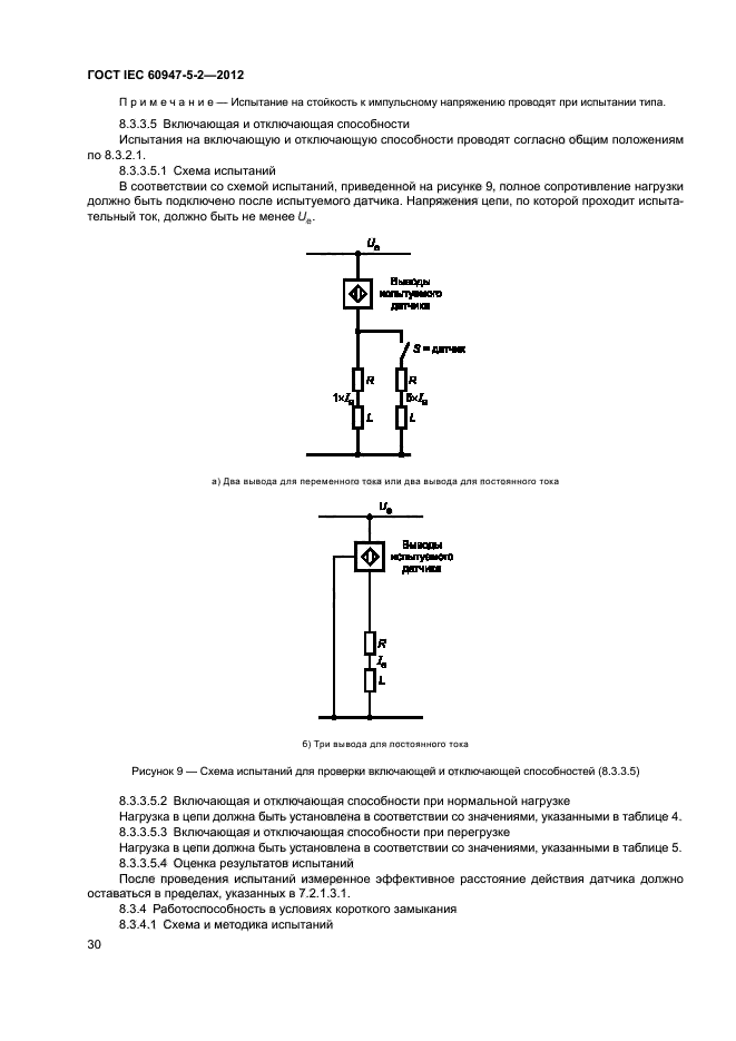 ГОСТ IEC 60947-5-2-2012