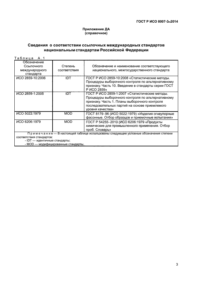 ГОСТ Р ИСО 8007-3-2014