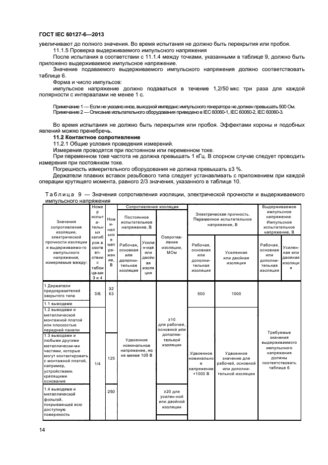 ГОСТ IEC 60127-6-2013