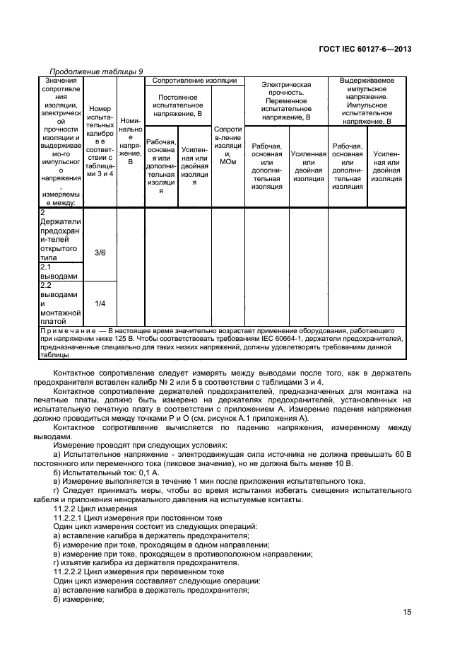ГОСТ IEC 60127-6-2013