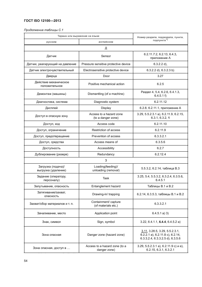 ГОСТ ISO 12100-2013