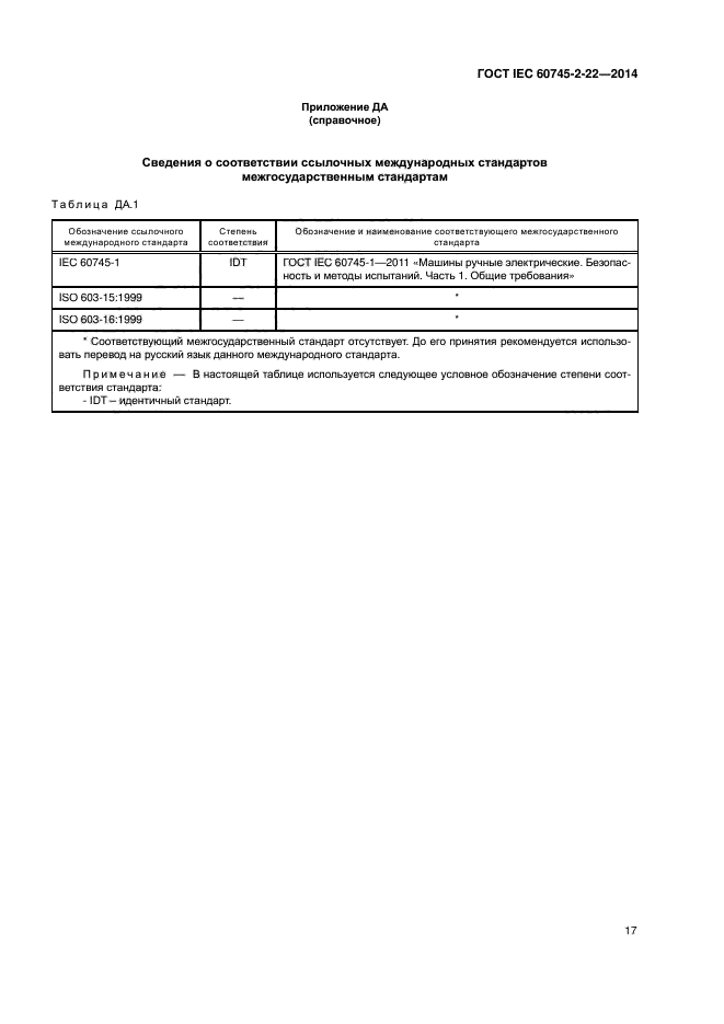 ГОСТ IEC 60745-2-22-2014