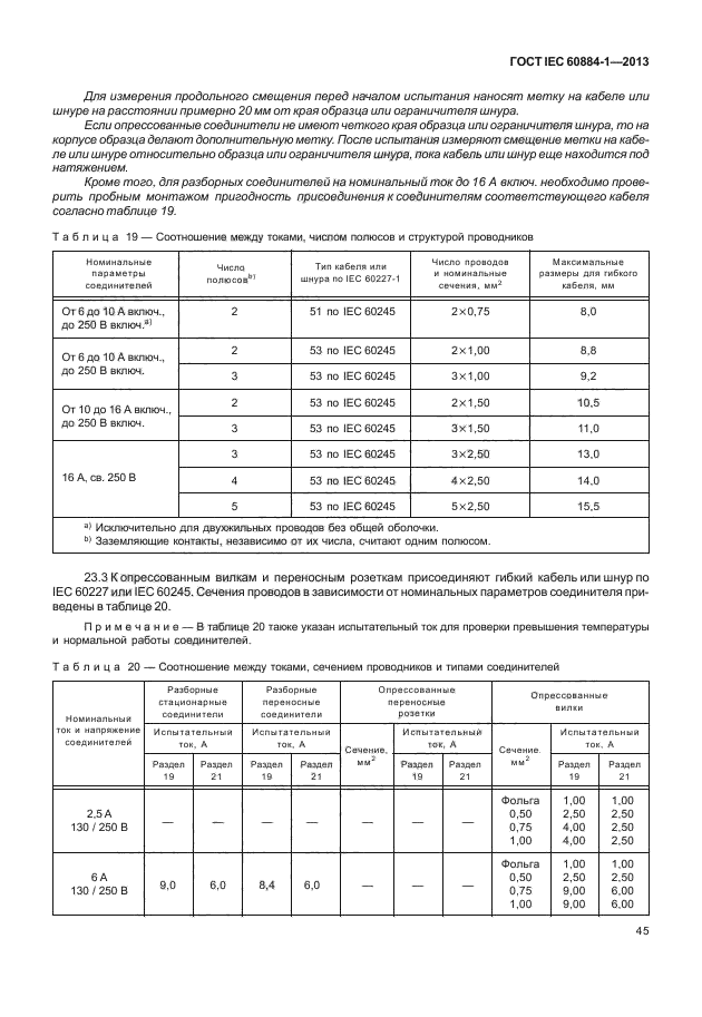 ГОСТ IEC 60884-1-2013