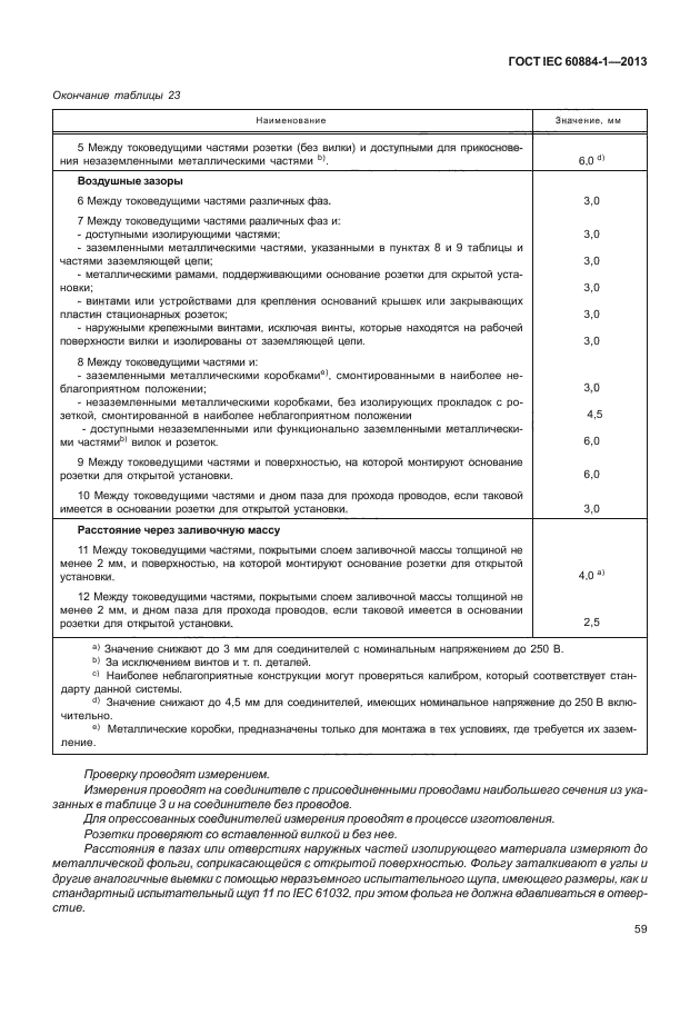 ГОСТ IEC 60884-1-2013