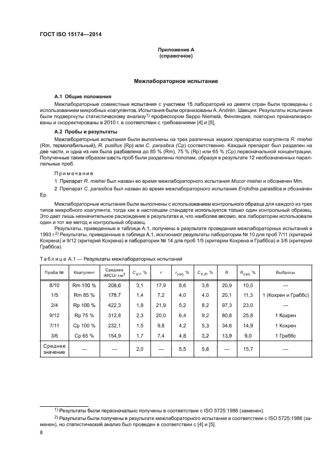 ГОСТ ISO 15174-2014