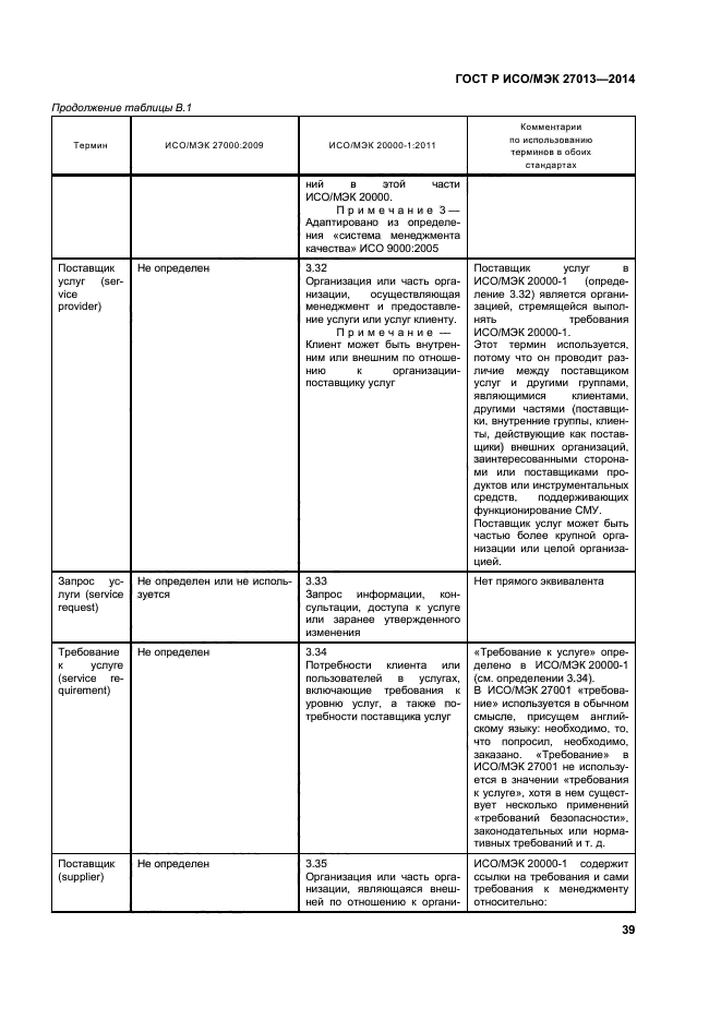 ГОСТ Р ИСО/МЭК 27013-2014