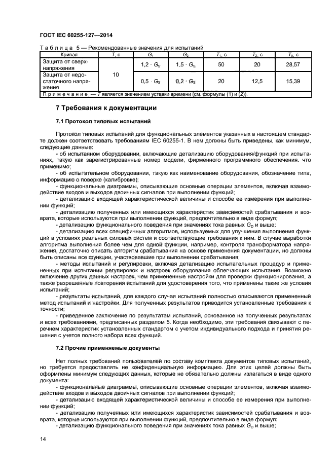 ГОСТ IEC 60255-127-2014