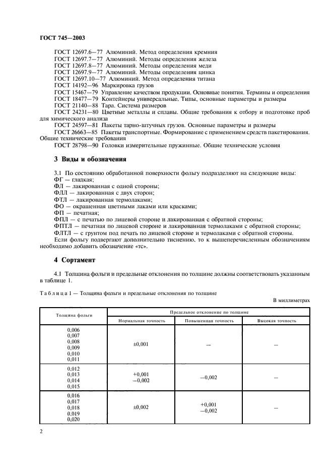 ГОСТ 745-2003