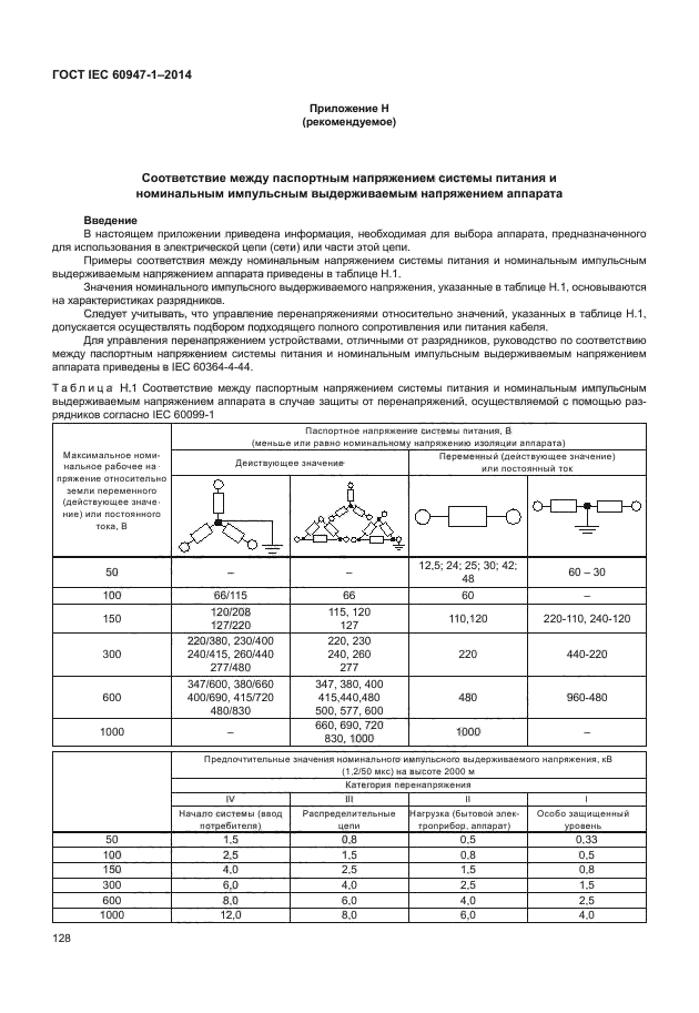 ГОСТ IEC 60947-1-2014