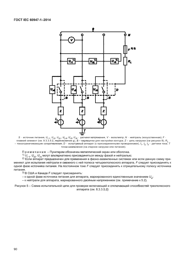 ГОСТ IEC 60947-1-2014