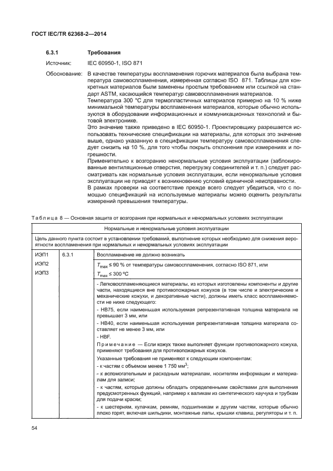 ГОСТ IEC/TR 62368-2-2014