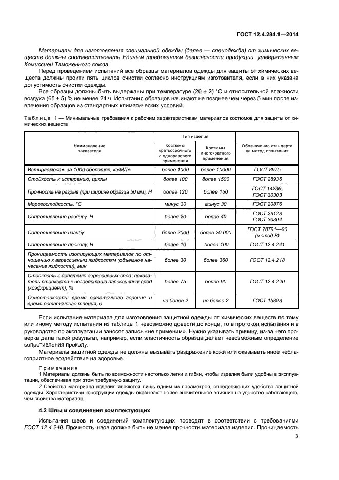 ГОСТ 12.4.284.1-2014