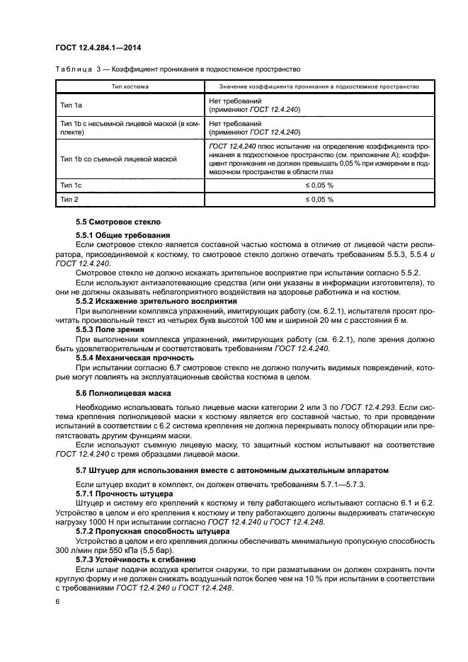 ГОСТ 12.4.284.1-2014