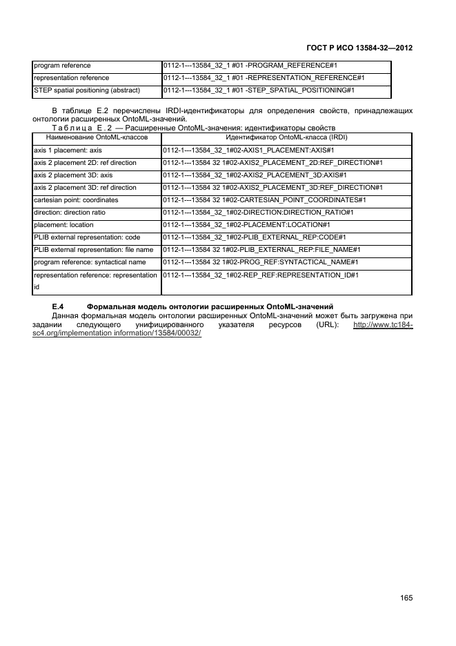 ГОСТ Р ИСО 13584-32-2012