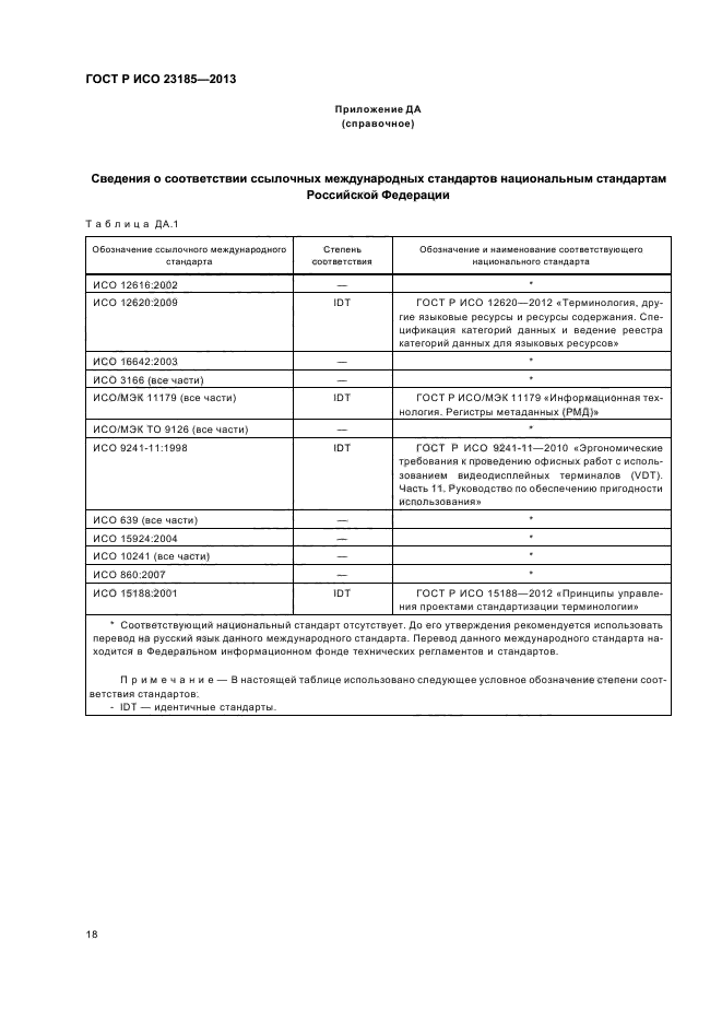 ГОСТ Р ИСО 23185-2013