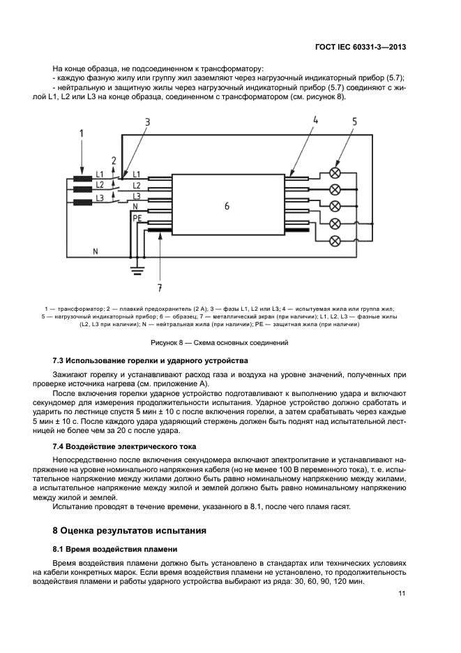 ГОСТ IEC 60331-3-2013