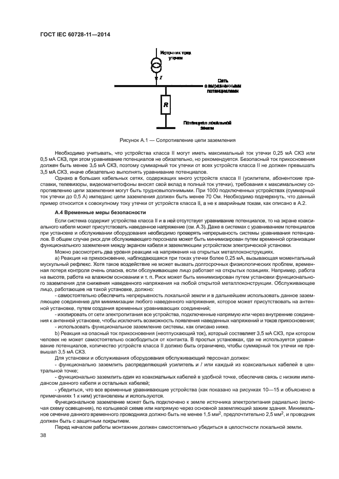 ГОСТ IEC 60728-11-2014