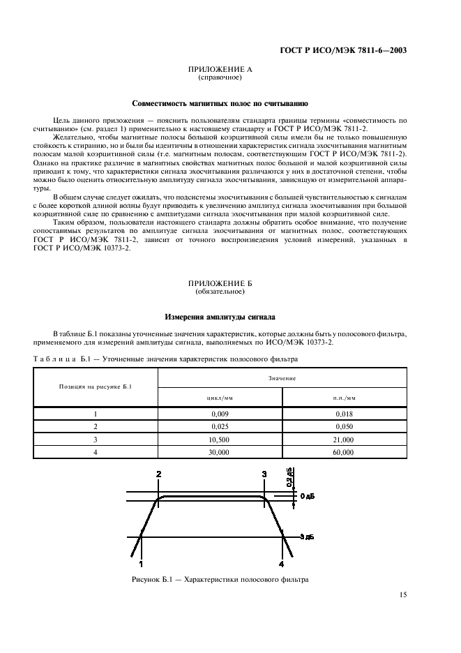 ГОСТ Р ИСО/МЭК 7811-6-2003