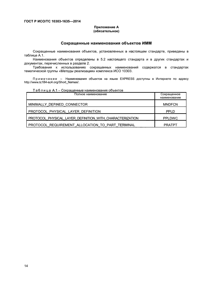 ГОСТ Р ИСО/ТС 10303-1635-2014