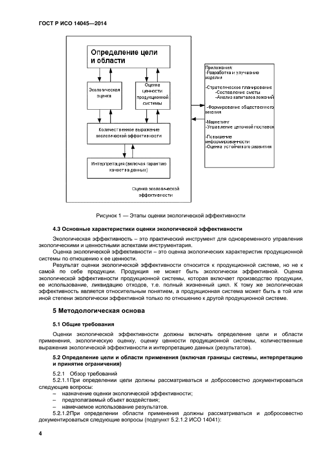 ГОСТ Р ИСО 14045-2014