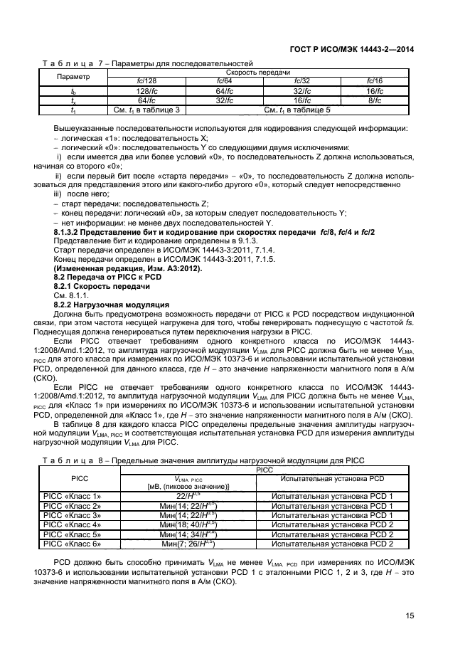 ГОСТ Р ИСО/МЭК 14443-2-2014