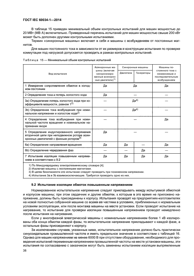 ГОСТ IEC 60034-1-2014