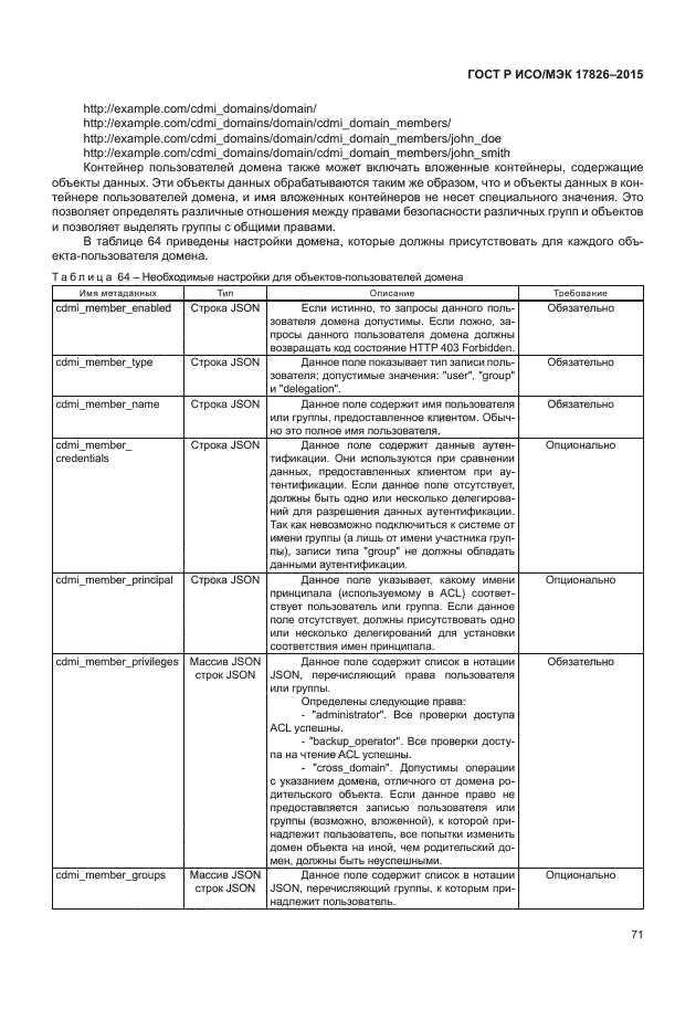 ГОСТ Р ИСО/МЭК 17826-2015