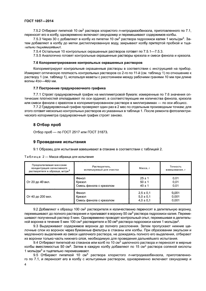 ГОСТ 1057-2014