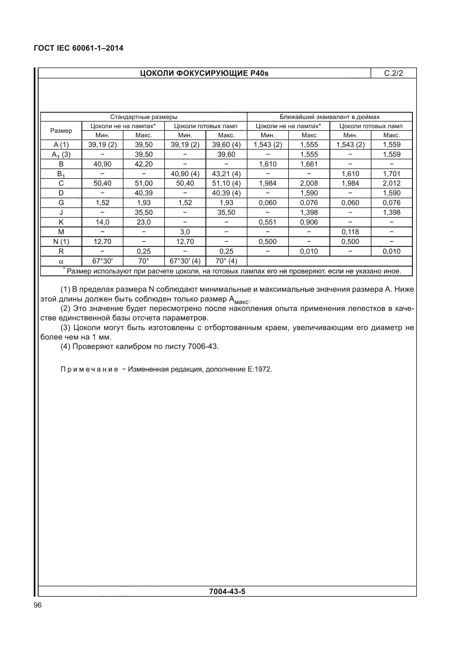 ГОСТ IEC 60061-1-2014