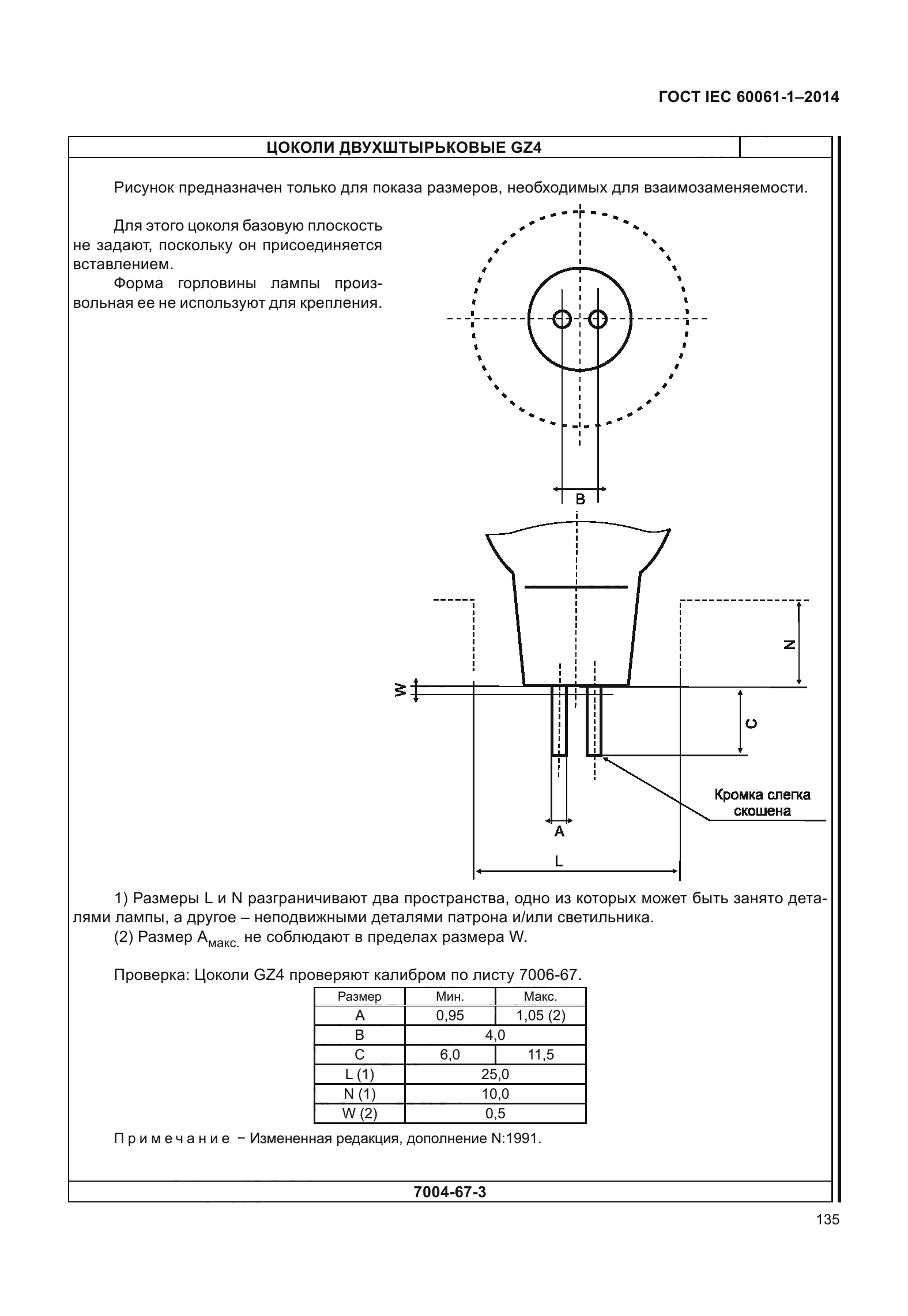 ГОСТ IEC 60061-1-2014