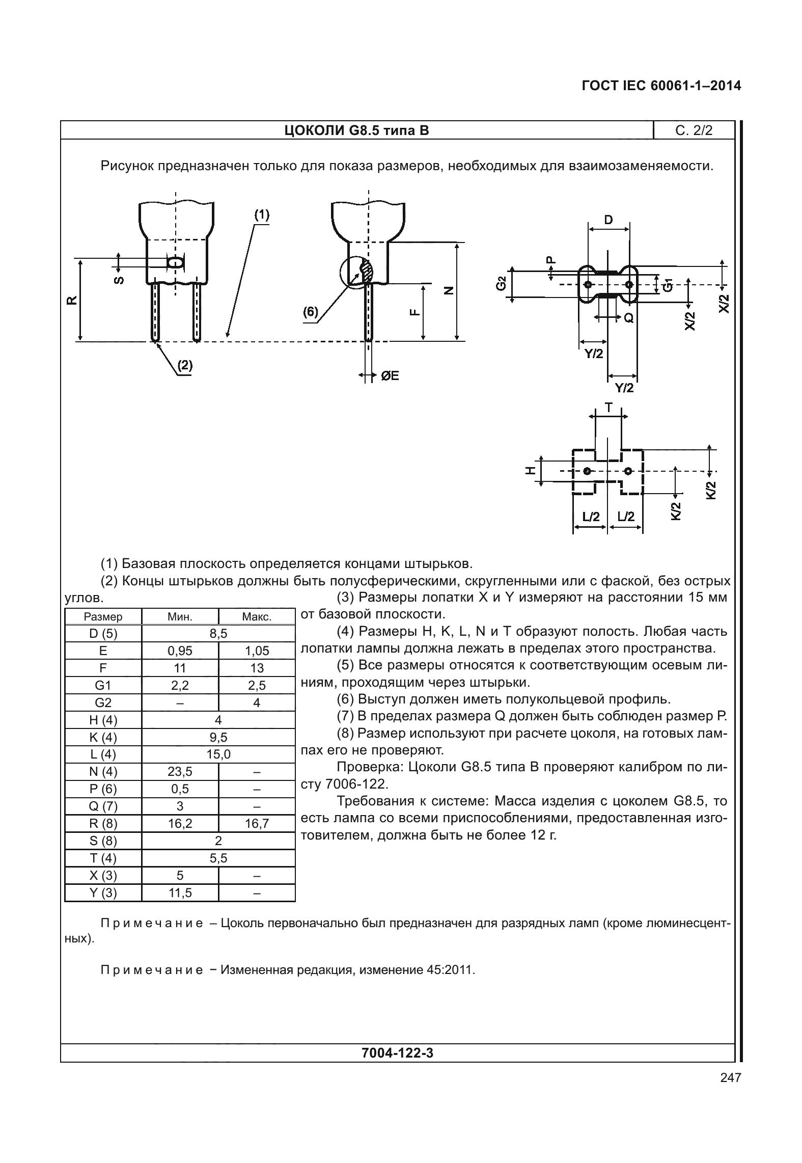 ГОСТ IEC 60061-1-2014