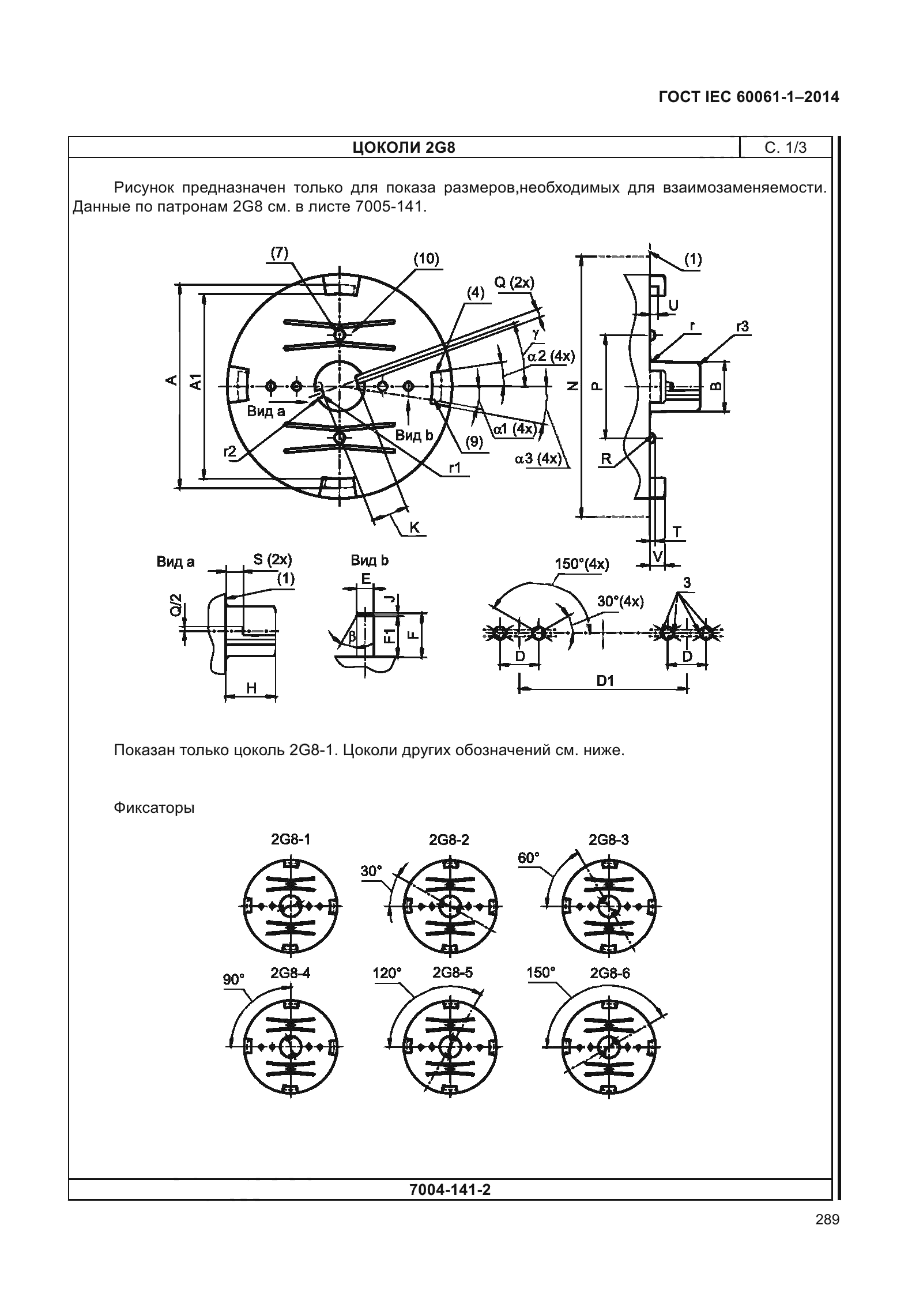 ГОСТ IEC 60061-1-2014