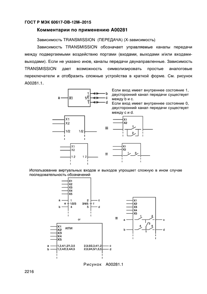 ГОСТ Р МЭК 60617-DB-12M-2015